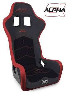 PRP Seats - PRP Alpha Composite Seat- Black/Red - A3901-204