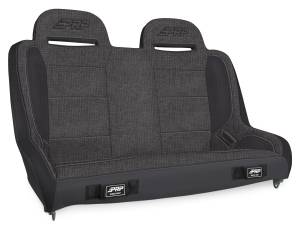 PRP Seats - PRP Jeep Wrangler JKU/JLU Elite Series Rear Bench- Grey - A9240-47-54