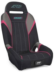 PRP Seats - PRP Shreddy GT/S.E. Suspension Seat - Black- Pink - SHRDYA5701-02