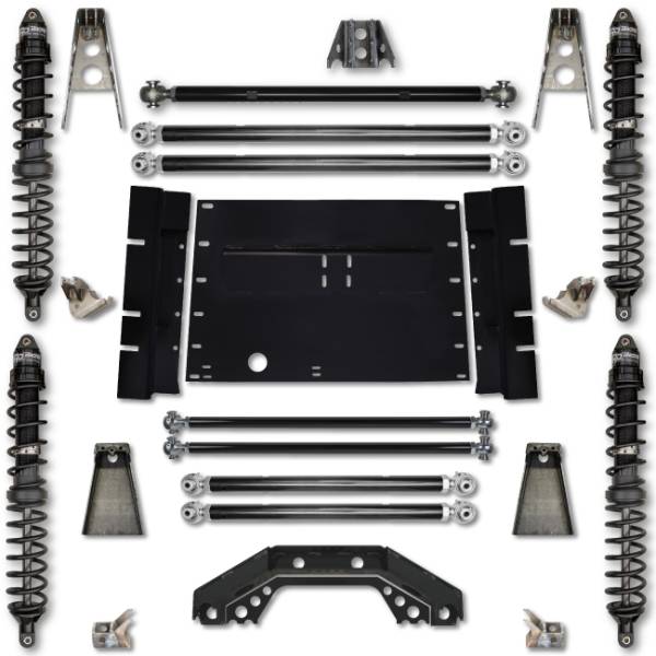 Rock Krawler - Rock Krawler LJ 4.5 Inch Trail Runner Stg 1 Coilover Long Arm Lift Kit 04-06 Wrangler Unlimited - Image 1