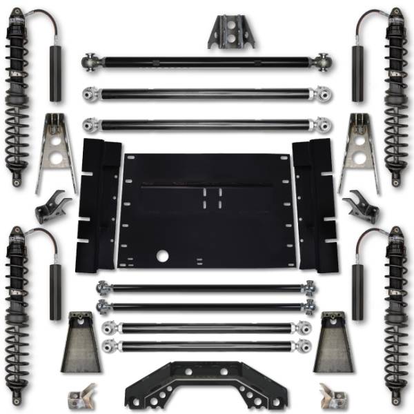 Rock Krawler - Rock Krawler LJ 3.5 Inch Trail Runner Stg 2 Coilover Long Arm Lift Kit 04-06 Wrangler Unlimited - Image 1