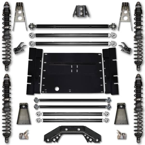 Rock Krawler - Rock Krawler LJ 3.5 Inch Trail Runner Stg 1 Coilover Long Arm Lift Kit 04-06 Wrangler Unlimited - Image 1