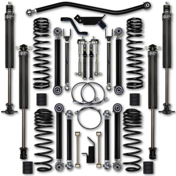 Rock Krawler - Rock Krawler LJ 3.5 Inch X Factor Stg 1 Short Arm Lift Kit w/ 2.25 RRD Shocks 04-06 Wrangler Unlimited - Image 1