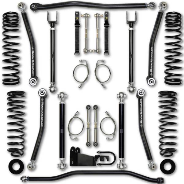 Rock Krawler - Rock Krawler JK 3.5 Inch X Factor Lift Kit 07-18 Wrangler 2 Dr - Image 1