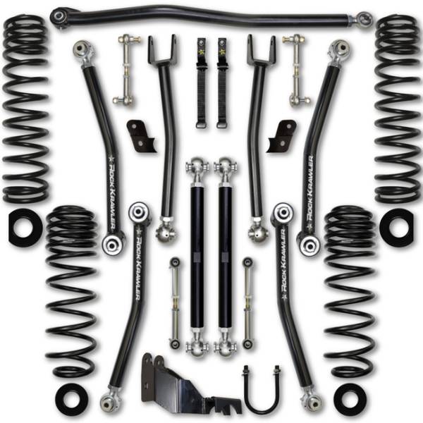 Rock Krawler - Rock Krawler JL 2.5 Inch Lift Kit 18-Pres Wrangler JL X Factor System - Image 1