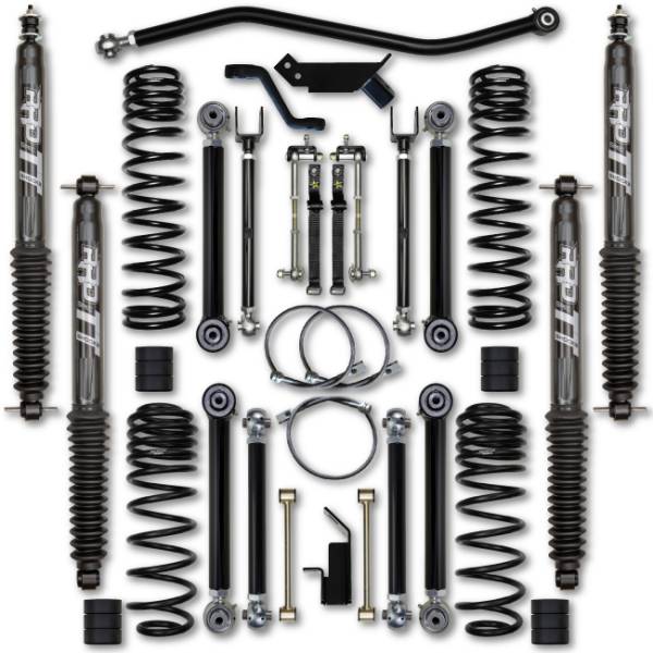 Rock Krawler - Rock Krawler TJ 3.5 Inch X Factor Short Arm Lift Kit w/ Twin Tube Shocks 97-06 Wrangler - Image 1