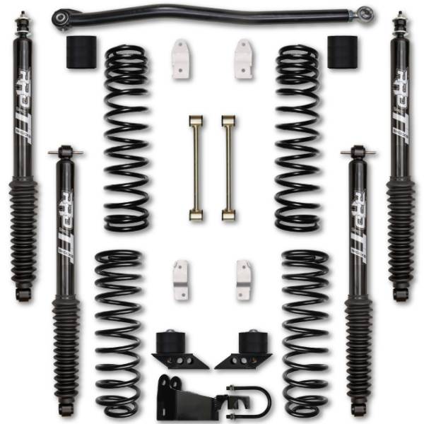 Rock Krawler - Rock Krawler JKU 2.5 Inch Stock Mod Lift Kit w/ Twin Tube Shocks 07-18 Wrangler 4 Dr - Image 1