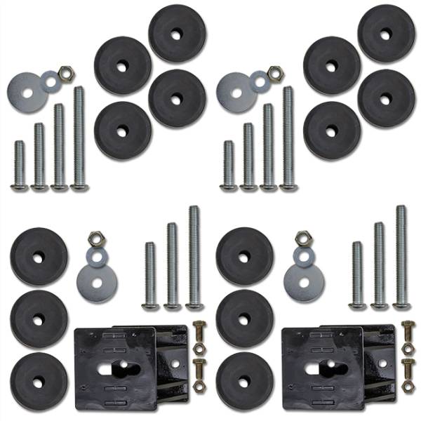 Rock Krawler - Rock Krawler JL Front and Rear Bump Stop Kit 1-4 Inch 18-Pres Wrangler JL - Image 1