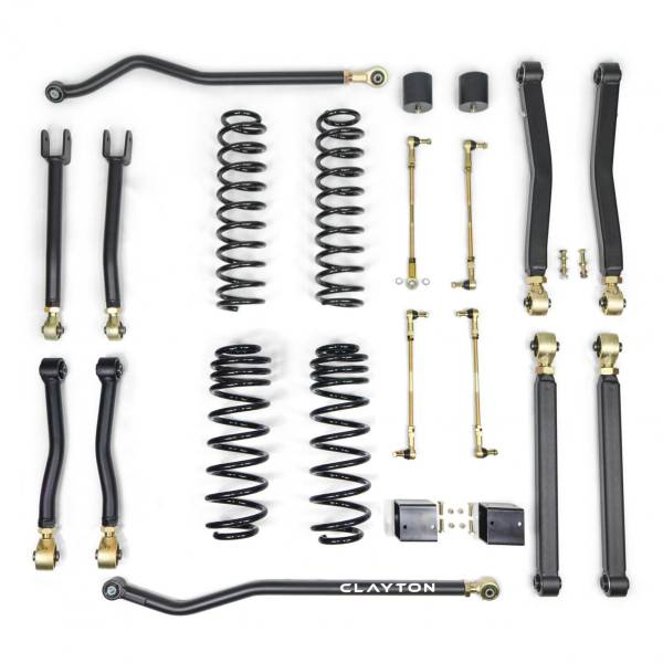 Clayton Off Road - Clayton Off Road Jeep Wrangler Diesel 2.5 Inch Lift Kit For 18+ Wranger JL Clayton Offroad - COR-2909125 - Image 1