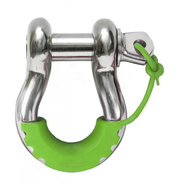 Daystar - Daystar Locking D Ring Isolators Fluorescent Green Pair Daystar - KU70058FG - Image 1