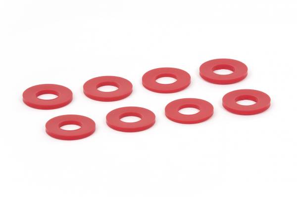 Daystar - Daystar D-RING / Shackle Washers Set Of 8 Red Daystar - KU71074RE - Image 1