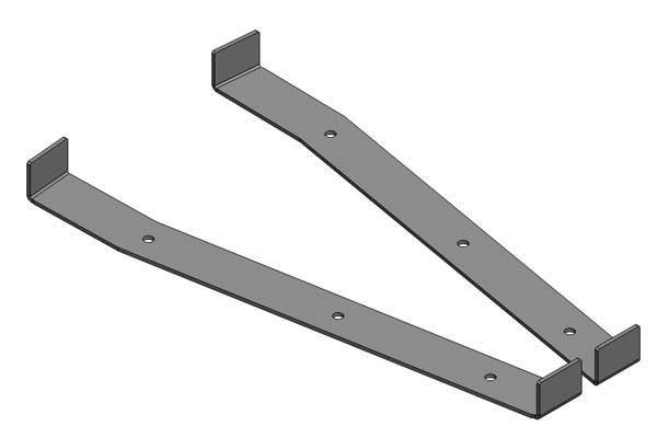 Clayton Off Road - Clayton Off Road Jeep Wrangler Frame Bracket Location Templates 2004-2006 LJ - COR-2207015 - Image 1