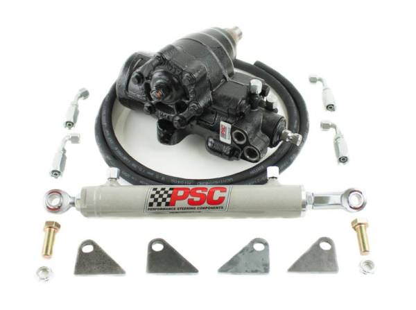 PSC Steering - PSC Steering Big Bore XD Cylinder Assist Steering Kit, 2009-15 Dodge RAM 2500/3500 - SK856 - Image 1