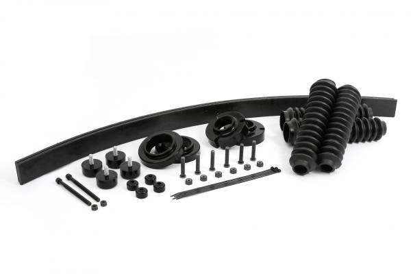 Daystar - Daystar 96-06 Tundra 2.5 Inch Lift W/Add-A-Leaf Sway Bar Bushings Bump Stops and Shock Boots Daystar - KT09104BK - Image 1