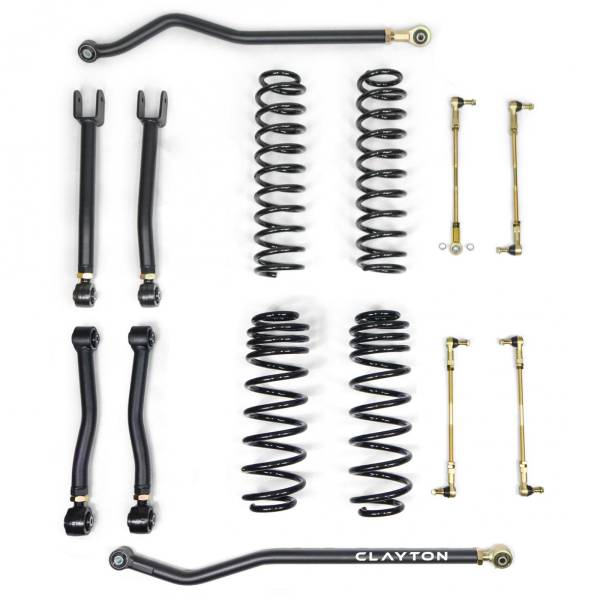 Clayton Off Road - Clayton Off Road Jeep Wrangler 2.5 Inch Entry Level Lift Kit 2DR 2018+ JL - COR-2909002 - Image 1