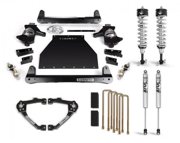 Cognito Motorsports Truck - Cognito 6-Inch Performance Lift Kit with Fox PS IFP 2.0 Shocks for 14-18 Silverado/Sierra 1500 2WD/4WD With OEM Stamped Steel/Cast Aluminum Control Arms - 210-P0965 - Image 1