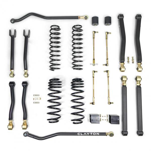 Clayton Off Road - Clayton Off Road Jeep Wrangler Diesel 3.5 Inch Premium Lift Kit For 18+ Wranger JL Clayton Offroad - COR-2909135 - Image 1