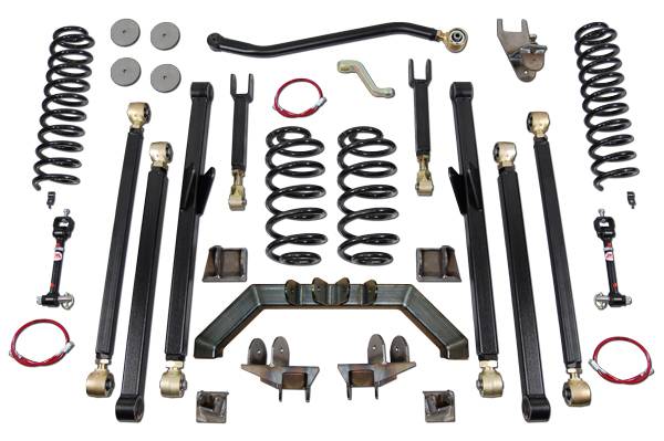 Clayton Off Road - Clayton Off Road Jeep Wrangler 4.0 Inch Long Arm Lift Kit 2004-2006 LJ - COR-3207010 - Image 1