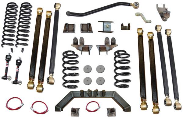 Clayton Off Road - Clayton Off Road Jeep Wrangler 5.5 Inch Pro Series 3 Link Long Arm Lift Kit 2004-2006 LJ - COR-3607010 - Image 1