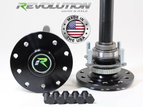 Revolution Gear and Axle - Revolution Gear and Axle Dana 44 JK 4140 Chromoly US Made Rear Axle Kit 2007-18 Jeep JK  32 Spline - RAK51 - Image 1