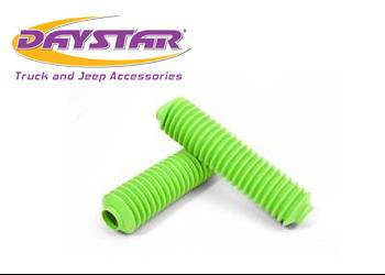 Daystar - Daystar Shock Boots and Zip Ties Bagged Fluorescent Green Pair Daystar - KU20002FG - Image 1