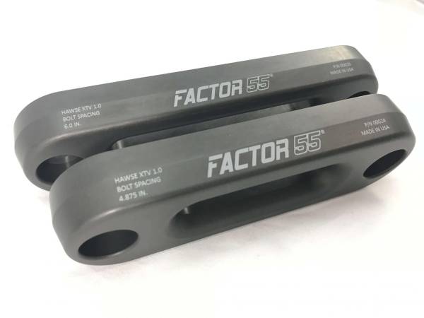 Factor 55 - Factor 55 XTV Hawse Fairlead 4.875 Inch Powersports UTV/ATV Gun Metal Gray - 00024 - Image 1