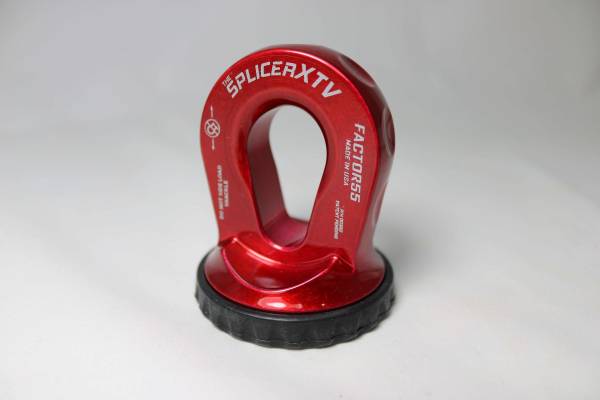 Factor 55 - Factor 55 Splicer XTV Splice On Winch Thimble for UTV/ATV Red - 00355-01 - Image 1