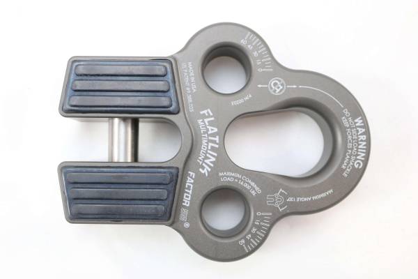 Factor 55 - Factor 55 Winch Line Shackle Mount Foldable Flatlink Multimount Gray - 00225-06 - Image 1