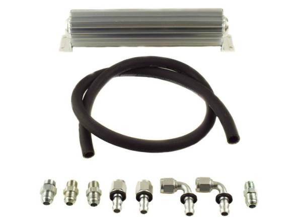 PSC Steering - PSC Steering Upgraded #8 Return Line Hose Kit with Heat Sink Fluid Cooler Kit for 2012-18 Jeep JK - HK2098 - Image 1