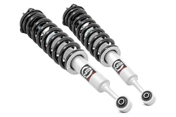 Rough Country - Rough Country Lifted N3 Struts Loaded 3.5 in. Lift Silver Powder Coat Finish Pair - 501094 - Image 1