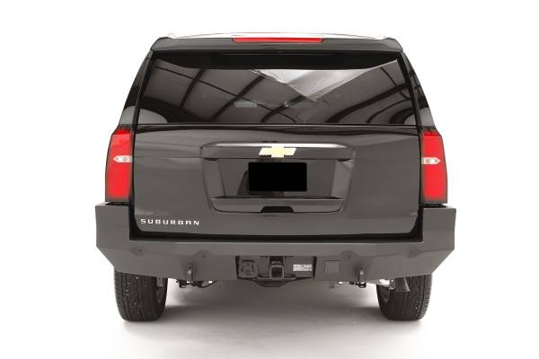 Fab Fours - Fab Fours Premium Rear Bumper 2 Stage Black Powder Coated - CS15-W3551-1 - Image 1