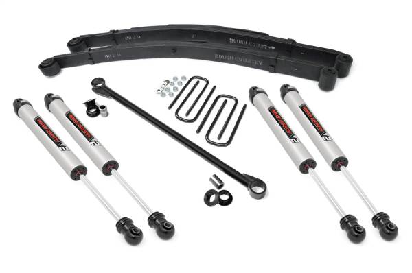 Rough Country - Rough Country Leveling Lift Kit w/Shocks 2.5 in. Lift w/V2 Shocks - 48970 - Image 1