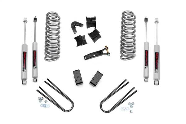 Rough Country - Rough Country Suspension Lift Kit w/Shocks 4 in. Lift - 445-70-76.20 - Image 1