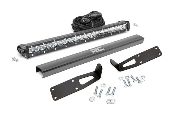 Rough Country - Rough Country LED Hidden Bumper Kit 20 in. Chrome Series - 70609 - Image 1