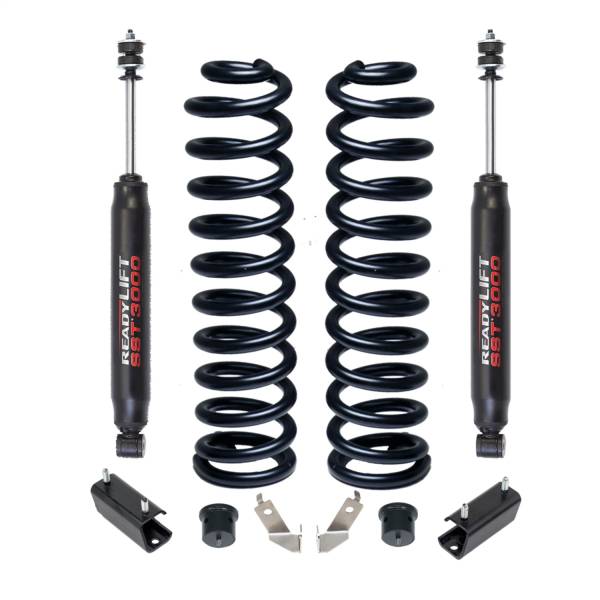 ReadyLift - ReadyLift Front Leveling Kit 2.5 in. Lift w/Coil Springs/SST3000 Shocks - 46-2725 - Image 1