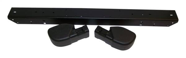 Crown Automotive Jeep Replacement - Crown Automotive Jeep Replacement Front Bumper Kit Black Incl. Bumper And 2 End Caps  -  5ED16T3XK - Image 1