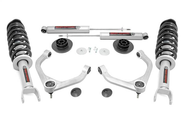 Rough Country - Rough Country Bolt-On Lift Kit w/Shocks 3.5 in. Lift w/N3 Struts And Rear N3 Shocks - 31431 - Image 1