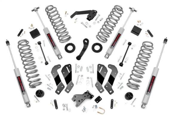 Rough Country - Rough Country Suspension Lift Kit w/Shocks 3.5 in. Control Arm Drop Easy Bolt-On installation Premium N3 Series Shocks - 69430 - Image 1