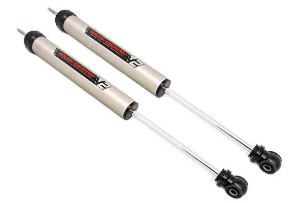 Rough Country - Rough Country V2 Monotube Shocks Front Pair 0-2.5 in. - 760783_A - Image 1