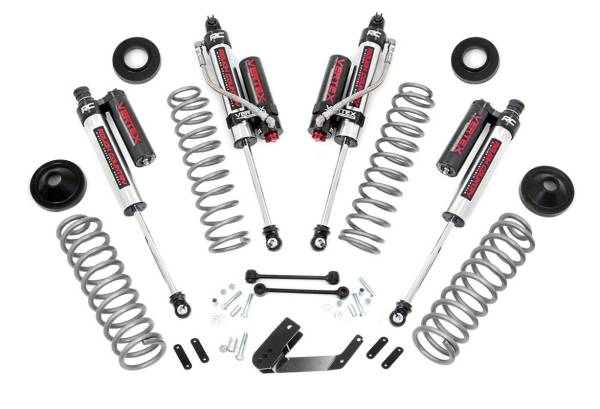 Rough Country - Rough Country Suspension Lift Kit 3.25 in. Front Rear Coil Springs Vertex Shock Absorbers Lower Control Arm Sway Bar Links Suitable For 35 in. Tires - 66950 - Image 1