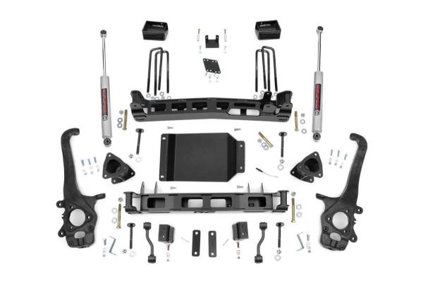 Rough Country - Rough Country Suspension Lift Kit w/Shocks 4 in. Lift - 874.20 - Image 1