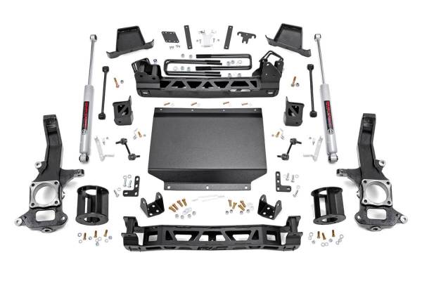 Rough Country - Rough Country Suspension Lift Kit w/Shock 6 in. Lift - 87730 - Image 1