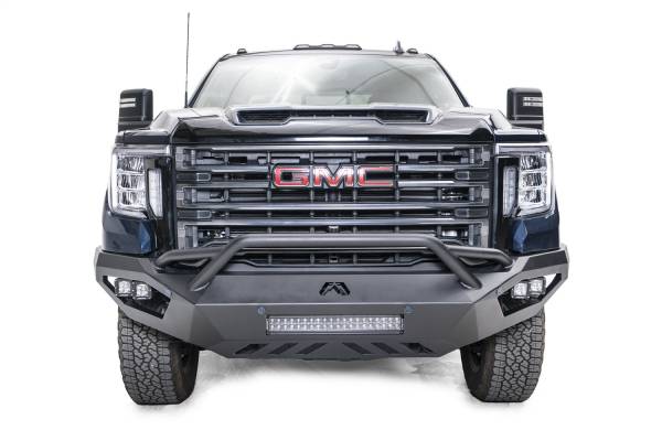 Fab Fours - Fab Fours Vengeance Front Bumper w/Pre Runner Guard Bare - GM20-V5052-B - Image 1