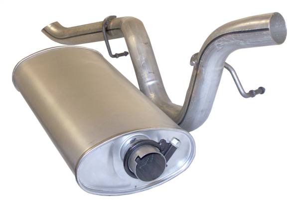 Crown Automotive Jeep Replacement - Crown Automotive Jeep Replacement Exhaust Kit Incl. Muffler And Tailpipe w/o Flange  -  52019241AC - Image 1