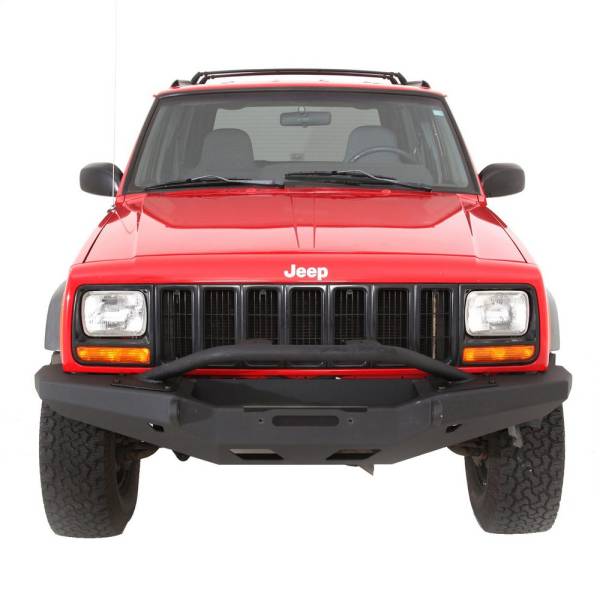 Smittybilt - Smittybilt XRC Front Bull Bar Fits XRC Bumper PN[76810] Winch Mounting Capabilities[Up to 10000 lb. Winch] - 76811 - Image 1