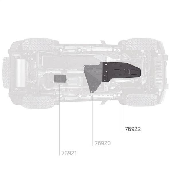 Smittybilt - Smittybilt XRC Skid Plate For Transmission - 76922 - Image 1
