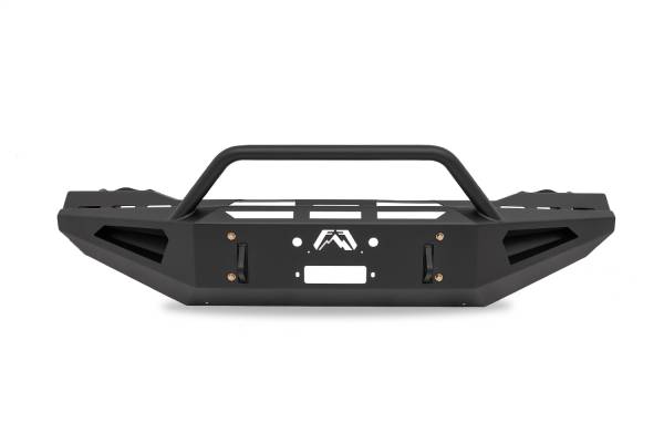 Fab Fours - Fab Fours Red Steel Front Bumper w/Pre-Runner Guard - DR03-RS1062-1 - Image 1