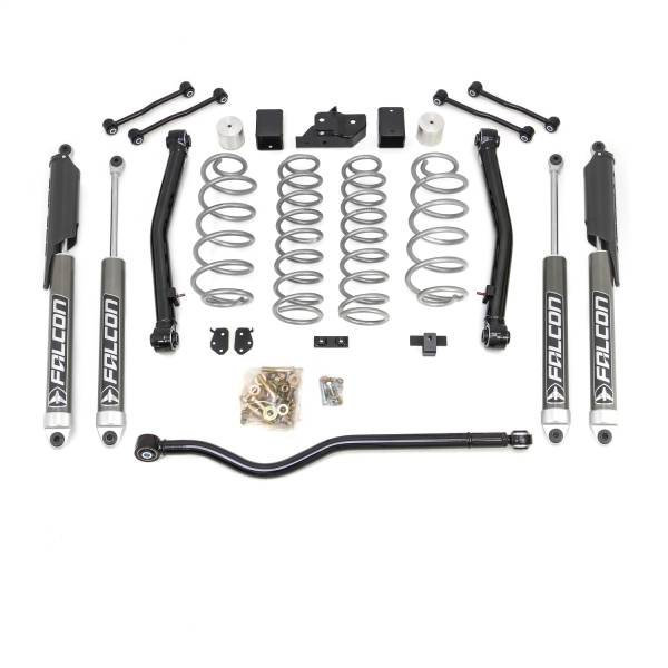 ReadyLift - ReadyLift SST® Lift Kit Terrain Flex 2-Arm Kit w/Falcon 3.5 in. Rubicon 4.5 in. Sahara-Sport 2.1 Monotube Shocks - 69-6836 - Image 1