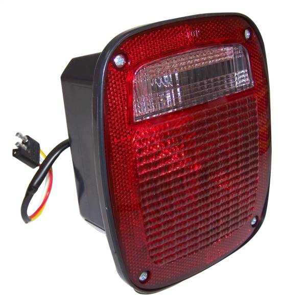 Crown Automotive Jeep Replacement - Crown Automotive Jeep Replacement Tail Light Assembly Right Black  -  J5457198 - Image 1