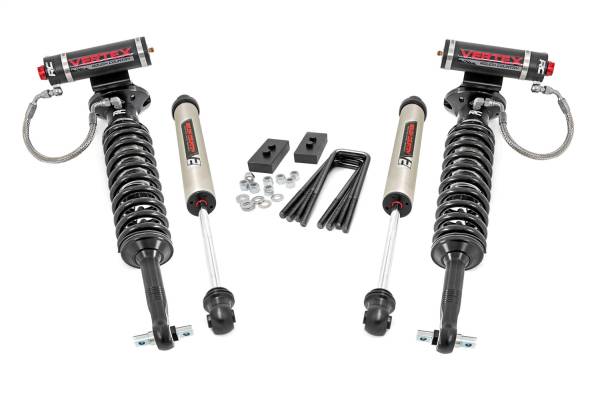 Rough Country - Rough Country Leveling Lift Kit w/Shocks 2 in. w/Vertex And V2 Shocks - 56957 - Image 1